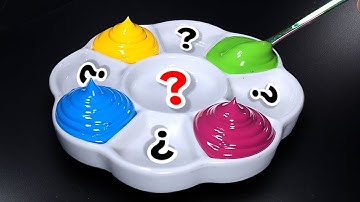 How to Create 9 Magical Colors from Cyan, Yellow, Lime and Magenta | Satisfying Color Mixing