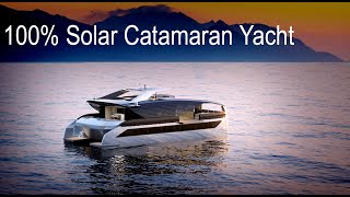 Solar Powered Catamaran Yacht: SolarImpact’s C80