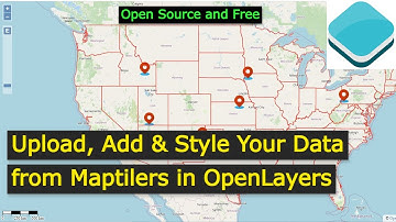 How To Add and Style Your Own Data From Maptiler To OpenLayers