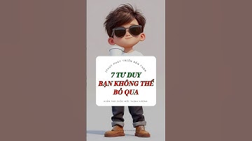 TƯ DUY SÁNG TẠO l 1 phút phát triển bản thân