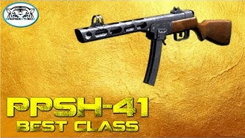 BEST CLASS SETUP - PPSH-41 SMG | Call of Duty WWII