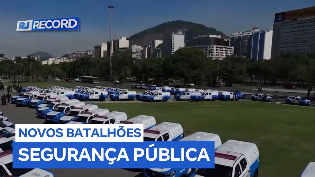 Interior do estado do RJ ganhará novos batalhões da Polícia Militar