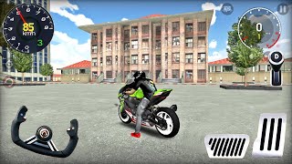 Xtreme Motorbike Rider Open City Road 3D Driving Motorcycle Stunt Police Racing IOS Android Gameplay screenshot 1