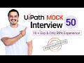 🔴 50. UiPath RPA Developer Interview Questions | 10+ Year Experience Interview Question & Answer