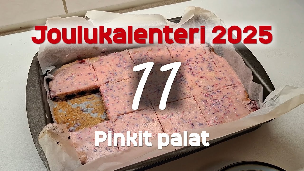 KorsoTV leipoo: Pinkit palat – Joulukalenteri 2025 - 11