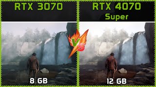 RTX 3070 vs RTX 4070 Super - FHD, QHD, UHD 4K