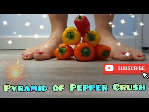 Pyramid of Peppers Crush *FETISH - ASMR* 18+
