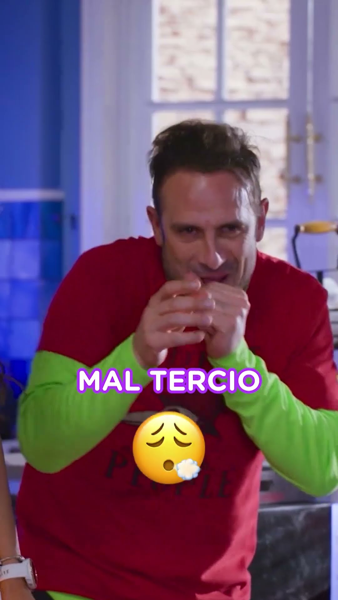 Pedro no paraba de toser ? #Vecinos #Bloopers