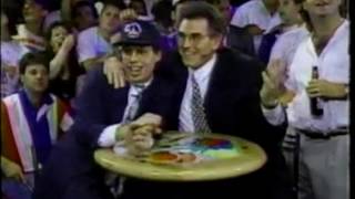 HOWIE ROSE WITH MIKE FRANCESA  MSG PLAY BY PLAY AFTER THE RANGERS WIN THE STANLEY CUP- JUNE 14, 1994