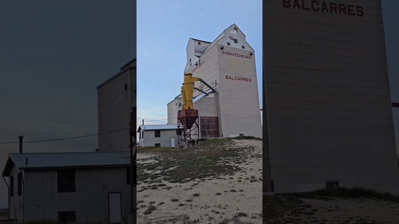 The Balcarres ,Saskatchewan Grain Elevator 