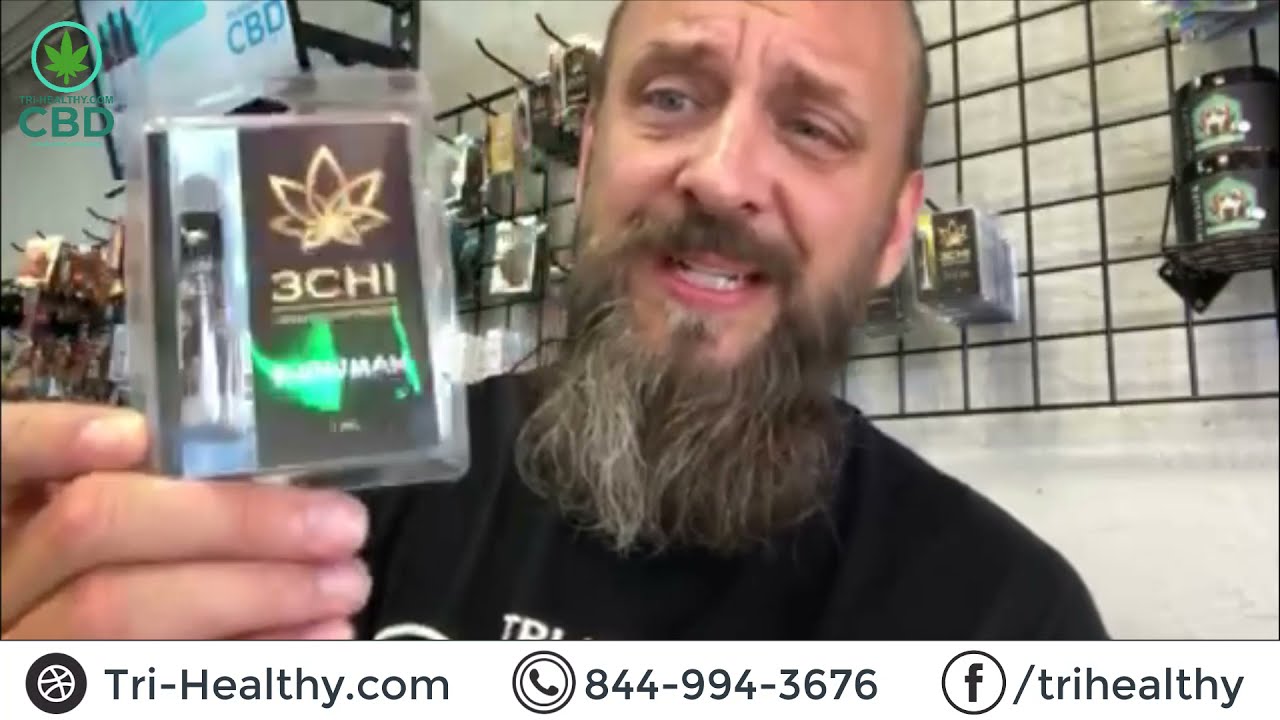 S1E138 - 3Chi Delta 8 THC Vape Cartridge Snowman Review - YouTube