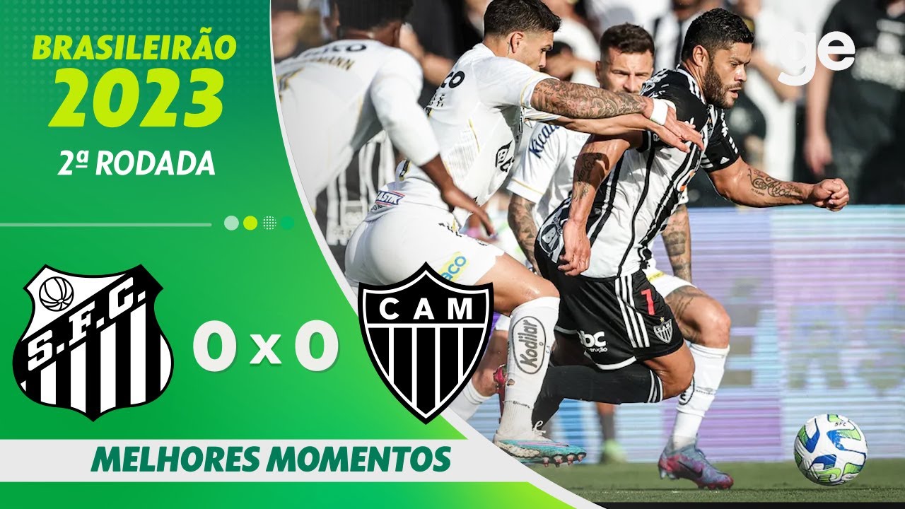 OLHA A REAÇÃO DOS SANTISTAS - SANTOS 1 X 2 ATLÉTICO-MG - NÃO DEU TEMPO NEM  DE COMEMORAR O EMPATE 