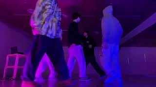 Trainee A members dancing and vibing to "On" by BTS - (Trainee A Dance Live)