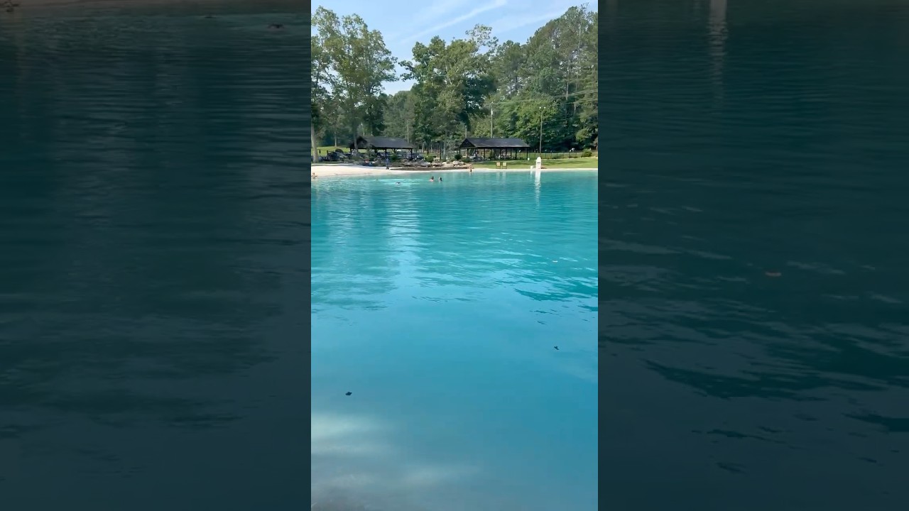 Red Clay Resort in Georgia - huge natural spring fed pool! 