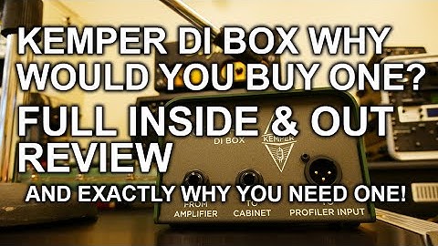 Kemper DI Box | Why You Need One | An Inside and Out Review with Examples | Tony Mckenzie