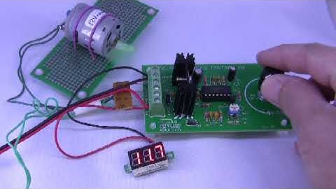 [電子工作]MK514 最大7.5A。DCモーターコントローラキット