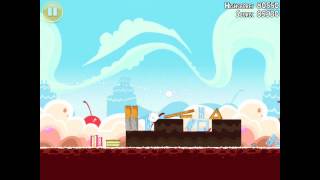 Angry Birds Free 8-3 Walkthrough 3-Stars screenshot 4