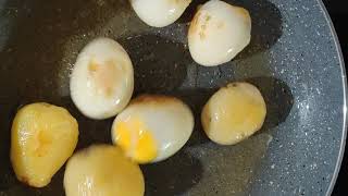 Egg biryani with potatoes / anda aur aloo biryani / egg and potato