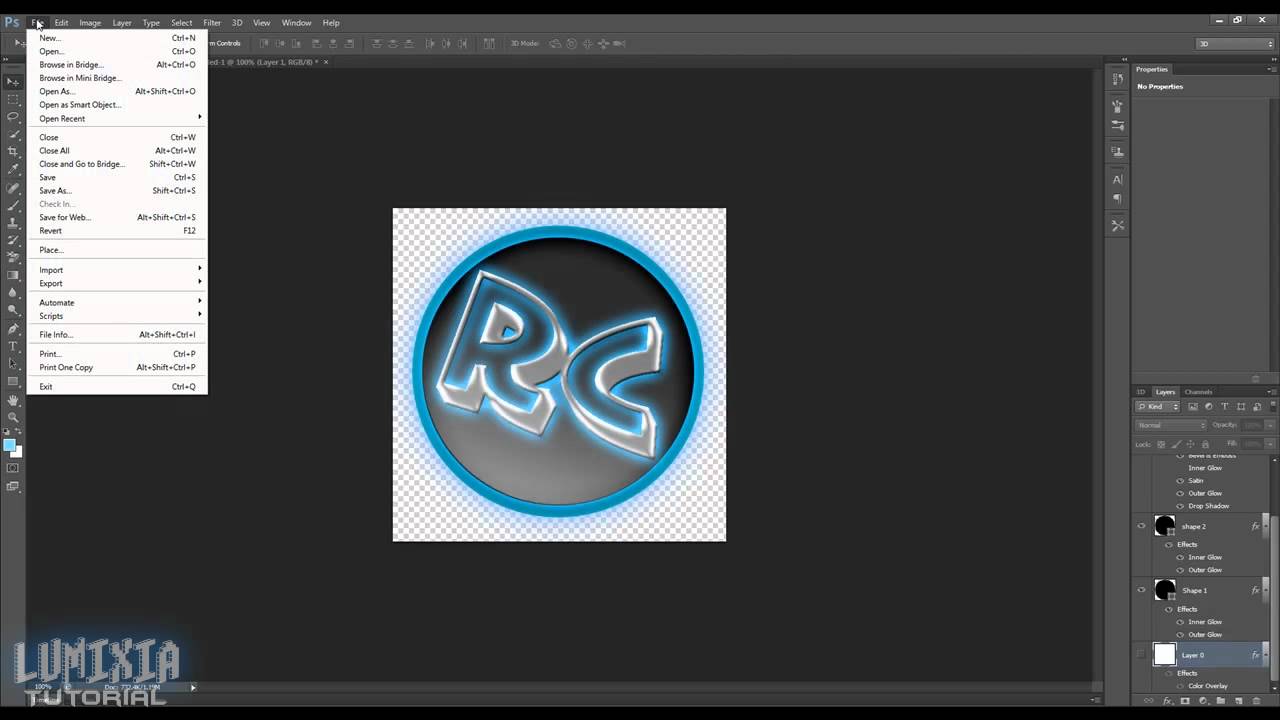 How to create a transparent background in photoshop CS6 - YouTube