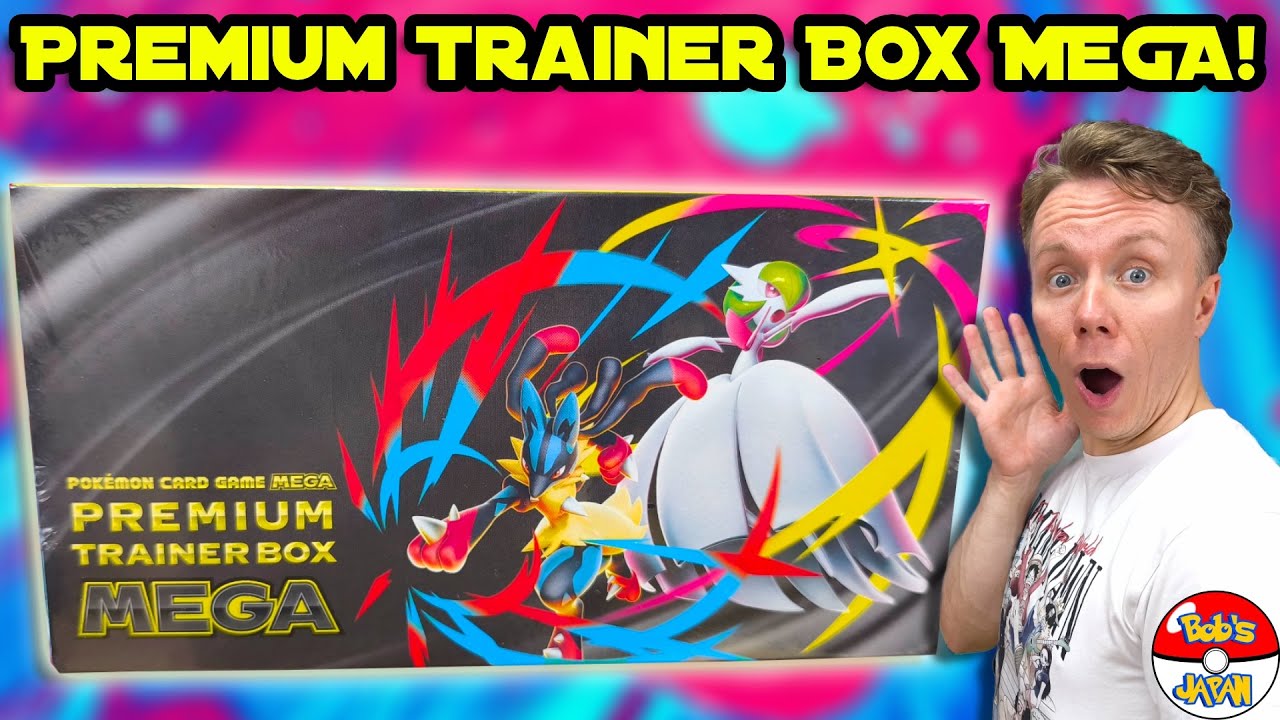 Opening Japan's Pokemon Premium Trainer Box MEGA – 20 PACKS