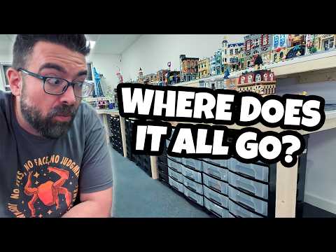 We’re FINALLY Organising All Our Loose LEGO!