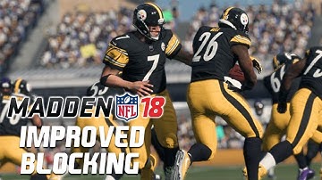 Madden NFL 18 News - New Blocking Mechanics!