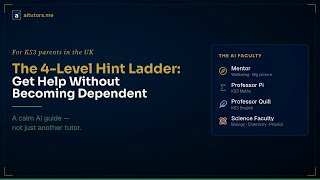 The 4-Level Hint Ladder: Get Help Without Becoming Dependent | aitutors.me