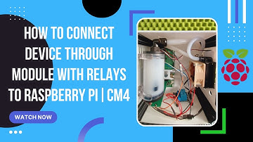How to connect device through module with relays to Raspberry Pi or CM4 IO board