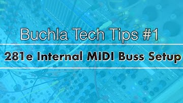 281e, MIDI, Buss Settings & more! Apply MIDI to your system regardless of 225m or 225e.