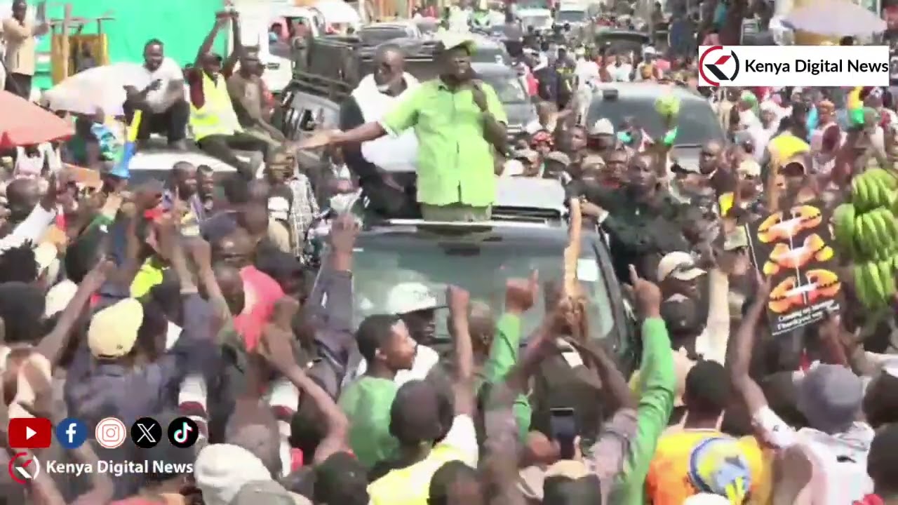 'Uhuru aliona fisi wawili na sisi na Ujinga tukaangukia fisi ako na meno,' Gachagua says in Meru!