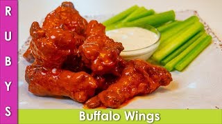 Chicken Wings Breaded Buffalo Style Recipe in Urdu Hindi - RKK