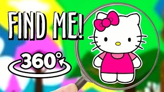 Can You Find Hello Kitty? 360° 4K VR Hide & Seek Challenge