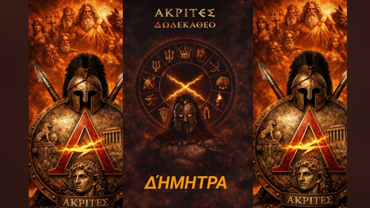 ΑΚΡΊΤΕΣ - ΔΉΜΗΤΡΑ / Track 6 / Album 2 (Epic Greek Heavy Metal)