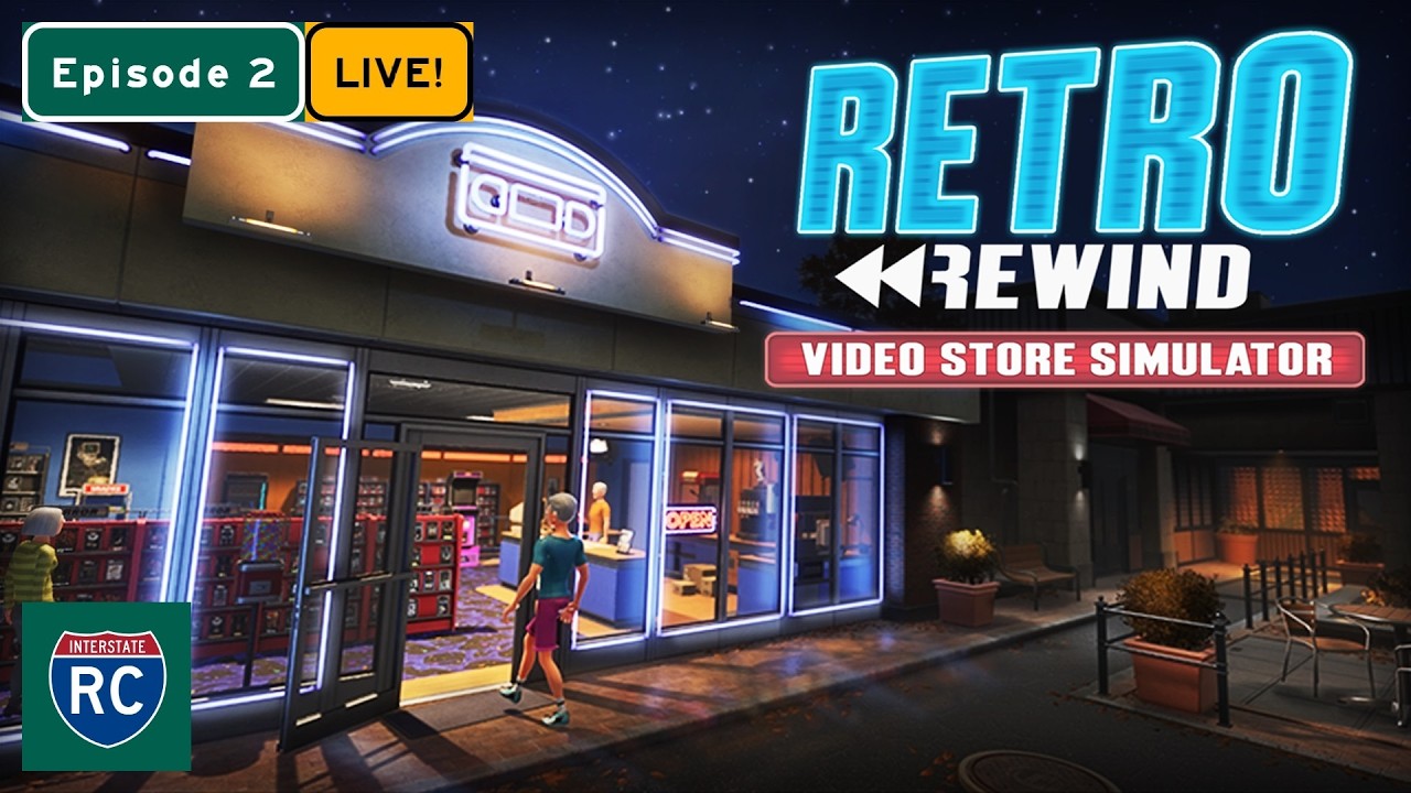 Our Video Store Journey Continues As We Make Our First Hire! Retro Rewind Live! Episode 2