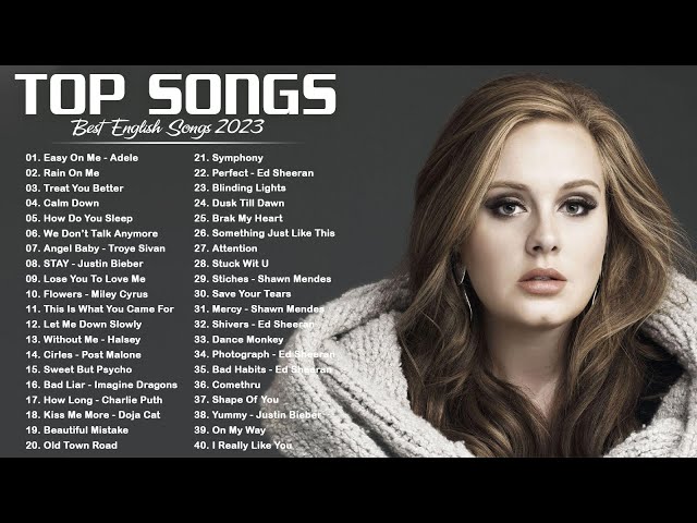 Músicas Internacionais Mais Tocadas 2023 - Melhores Musicas Pop  Internacional 2023 - Pop Songs #25 