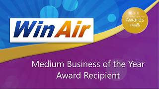 WinAir - 2018 Business of the Year - Acceptance Speech - Aviation Management Software