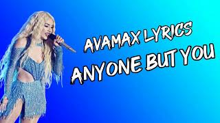 Download Lagu AvaMax - Anyone But You (lyrics song) MP3 Download Lagu AvaMax - Anyone But You (lyrics song) MP3