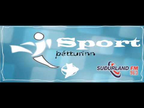 Sportþátturinn - Óskar Arilíus þjálfari Stokkseyri knattspyrna