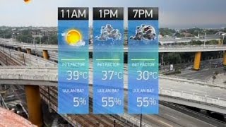 QRT: Orų prognozės atnaujinimas nuo 17:59 (2017 m. gegužės 15 d.)