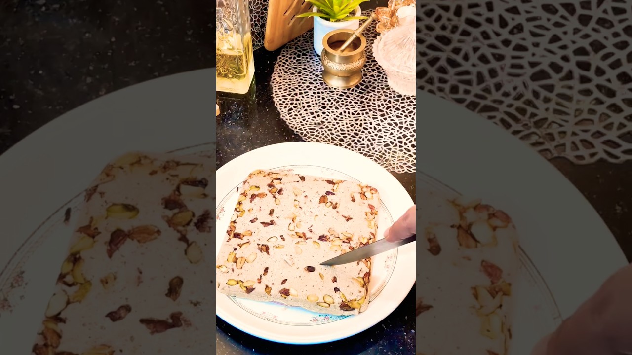 Turkish Tahini Halwa | ترکیش تحینی حلوہ | Middle Eastern Mithai Recipe | ZAIQAY#viral #shorts