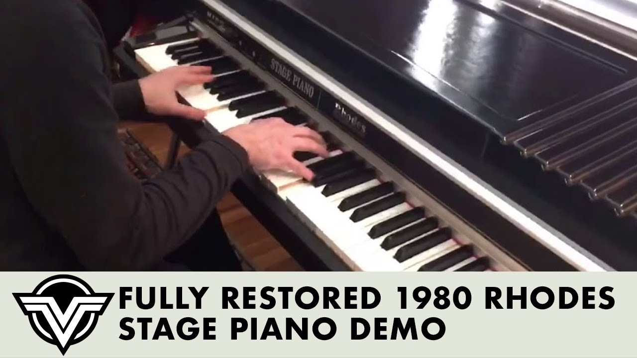 Fully Restored 1980 Rhodes Stage Piano | Rhodes Restoration | Vintage Vibe
