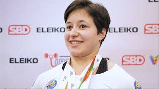 Interview w. Agata Sitko after winning the 76kg class at World Classic Powerlifting Championships