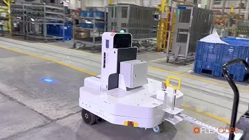 One AMR, Multiple Load Carriers – Maximum Flexibility & Efficiency! | FlexQube
