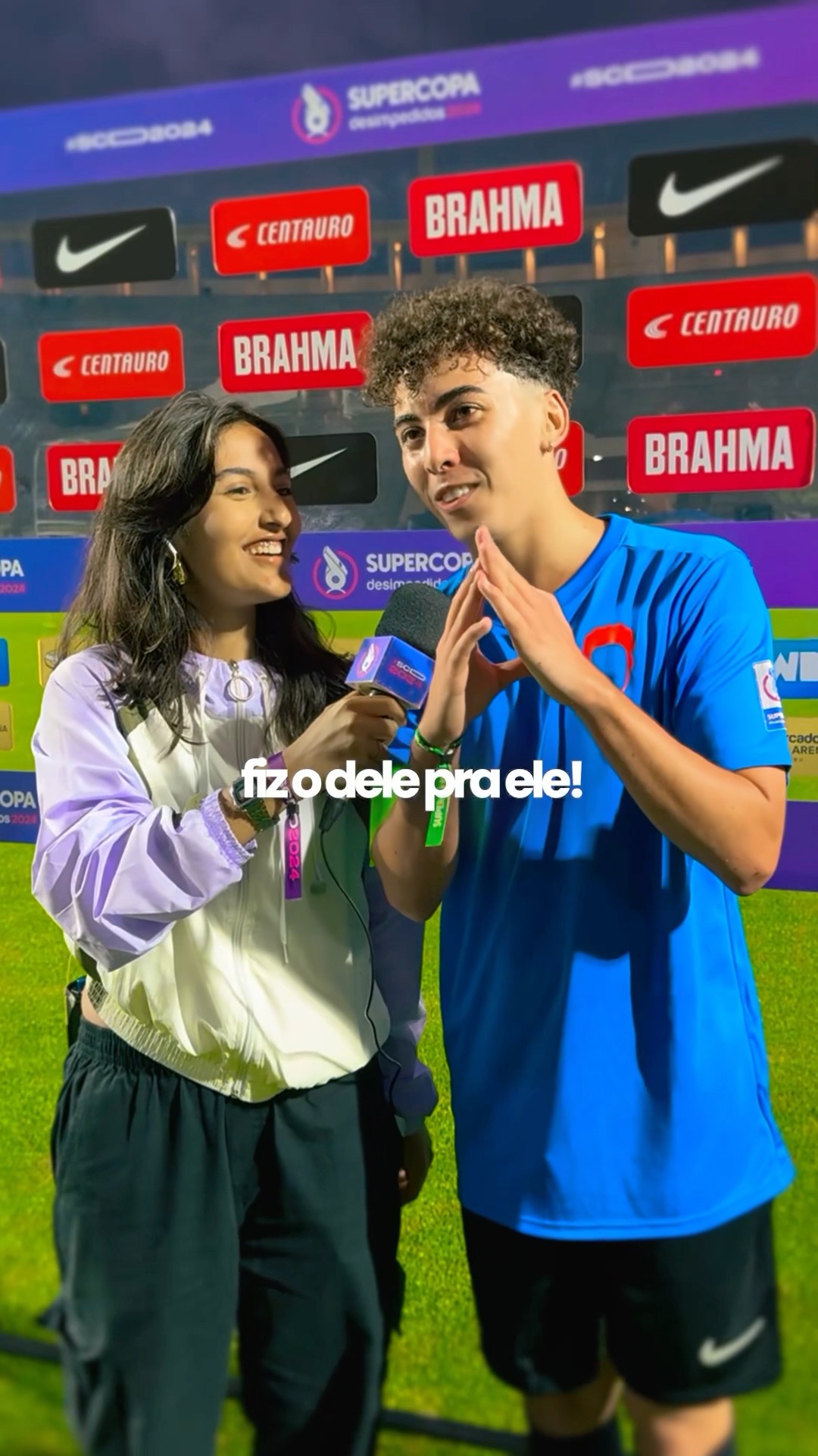 FIZ UM GOL NA SUPERCOPA E CLASSIFICAMOS PRA SEMIFINAL!! ?