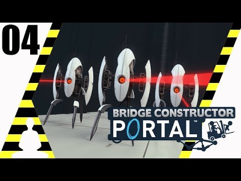 BRIDGE CONSTRUCTOR PORTAL 🔨 Level 19-25 🔵 (Let's Play | Deutsch) - YouTube