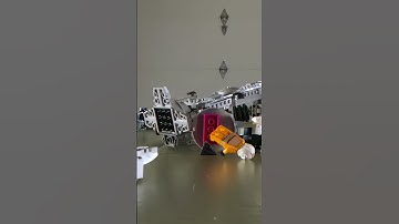 Gravity vs. LEGO STAR WARS AT-AT #shorts #shortsvideo #lego #starwars