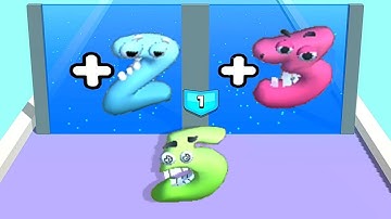 Number Run Merge 3D Math Game New Update - Merge Battles 0123456789 Part 2