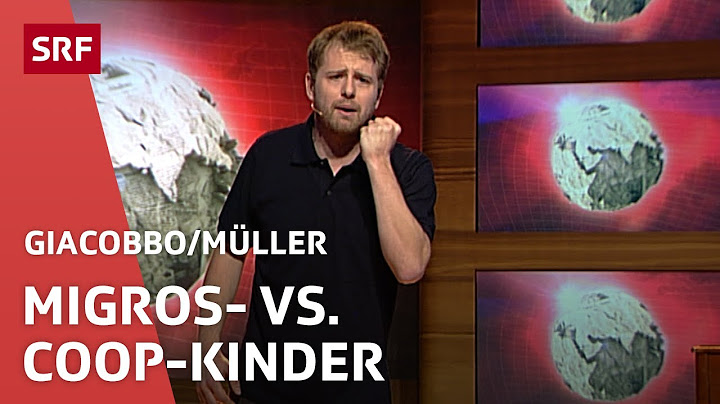 Migros- vs. Coop-Kinder | Giacobbo / Müller | Comedy | SRF