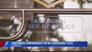 FOP and EPD hold press conferences to address vote of no confidence News
