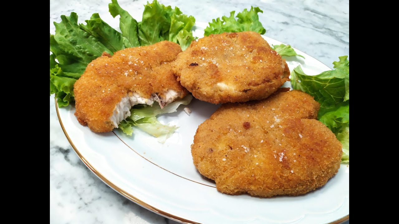 Cotoletta di palombo ottima per i bambini